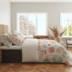 Alternative view of Pastel Storybook Tea Party Bedding Set