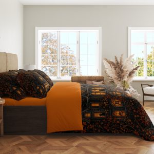Alternative view of Pumpkin Lantern Hollow Bedding Set