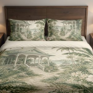 Sage Palm Veranda Passage Bedding Set