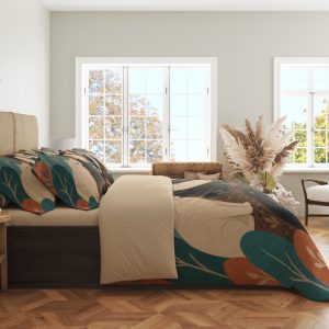 Alternative view of Terracotta Garden Companions Bedding Set