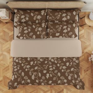 Umber Ginkgo Vine Bedding Set - Image 3