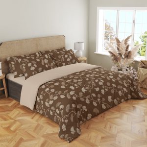 Umber Ginkgo Vine Bedding Set - Image 4