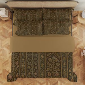 Umber Tapestry Garden Panels Bedding Set - Image 3