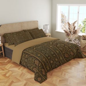 Umber Tapestry Garden Panels Bedding Set - Image 4