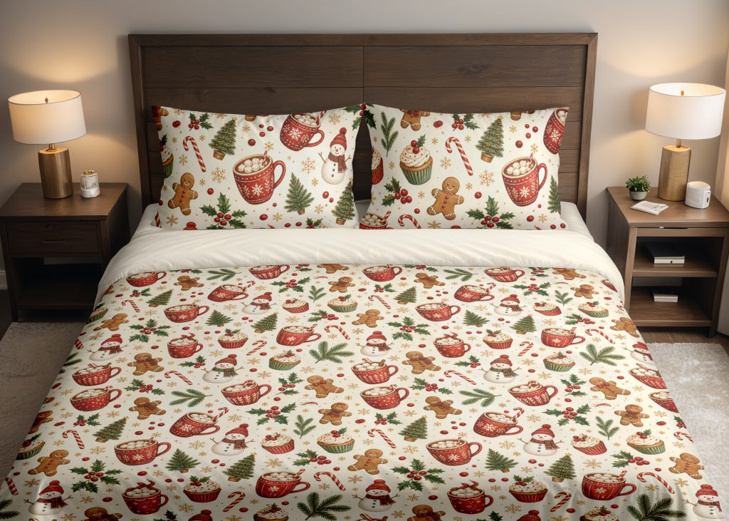 Yuletide Cocoa Pantry Bedding Set