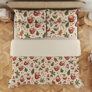 Yuletide Cocoa Pantry Bedding Set - Image 3